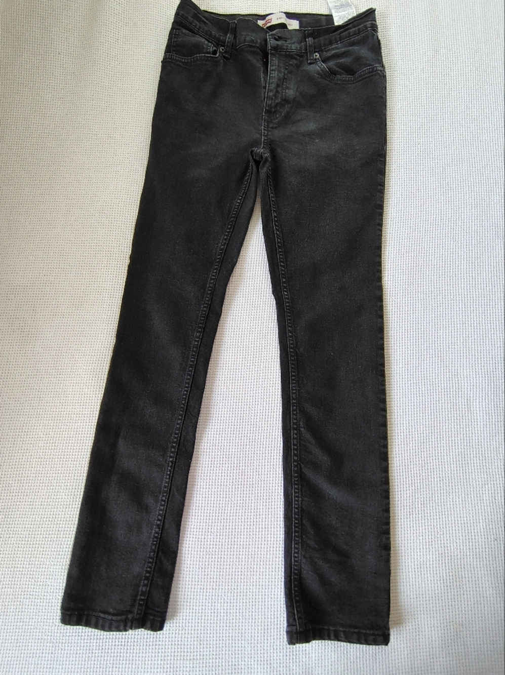 Levi's 510 Black Skinny Jeans Size 16 Reg / 28 X 30